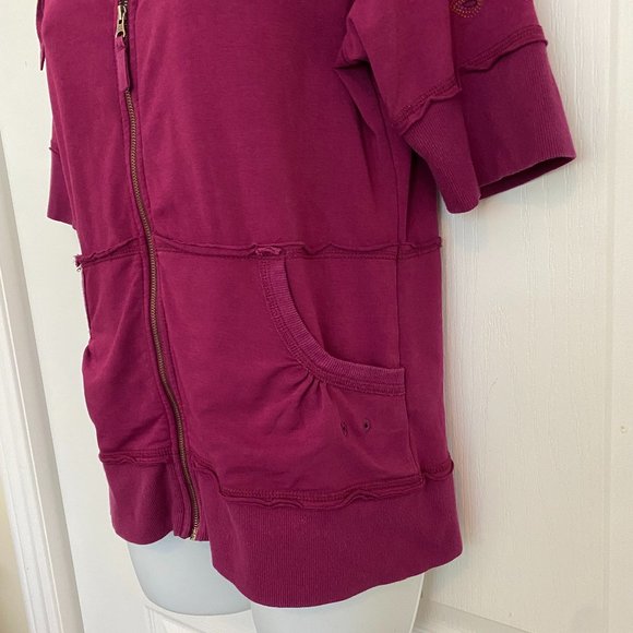 Eddie Bauer Sport short-sleeved, zip-up sweater - Picture 5 of 15